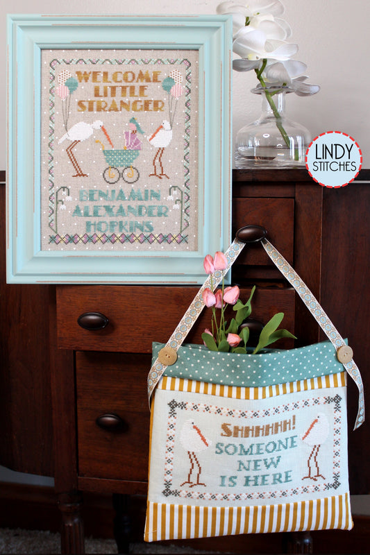 Little Stranger Birth Sampler Set by Lindy Stitches