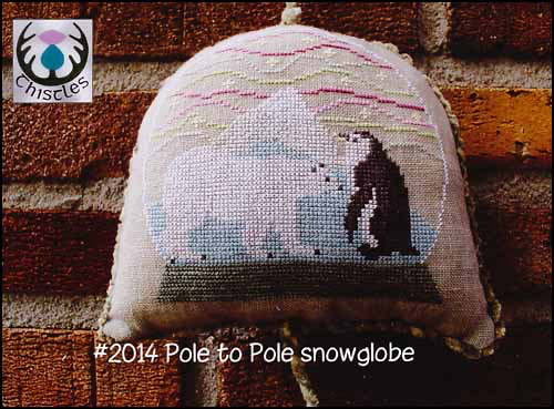 Pole to Pole Snow globe by Thistles