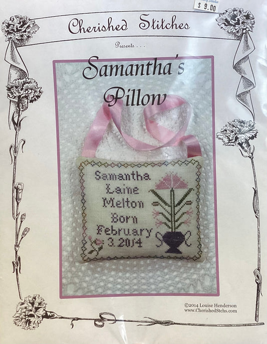 Samatha’s Pillow by Cherished Stitches