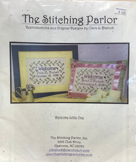 Welcome Little One by The Stitching Parlor