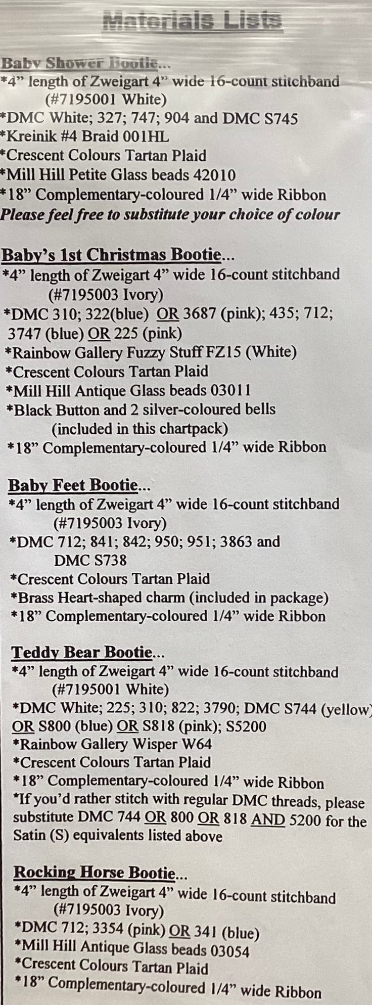 Baby Booties by Lynne Nicoletti