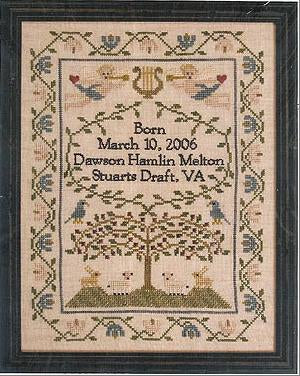 Dawson’s Sampler by Cherished Stitches