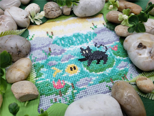 Ripples and Whiskers by Infinity Bear Designs