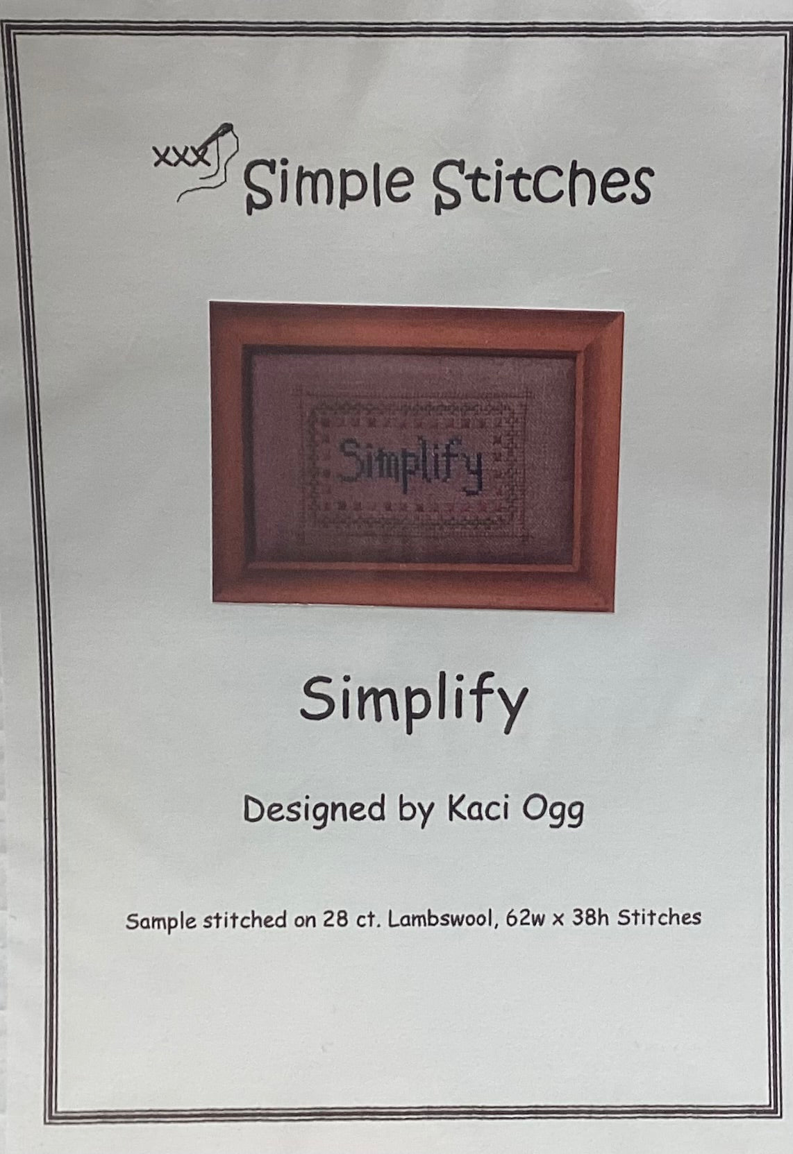 Simplify by Simple Stitches