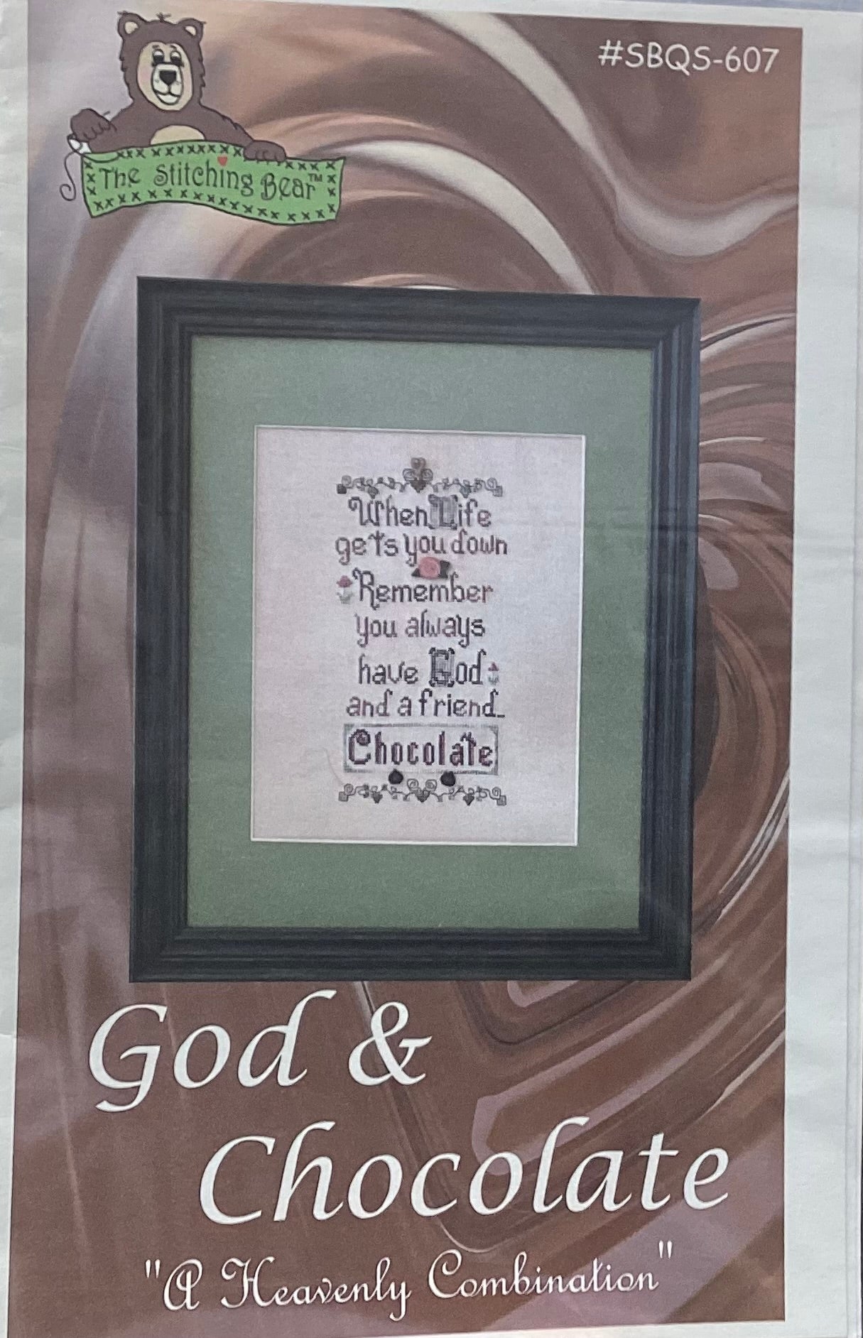 God & Chocolate by The Stitching Bear