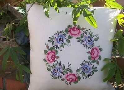 Roses et Passiflores by Reflets de Soie