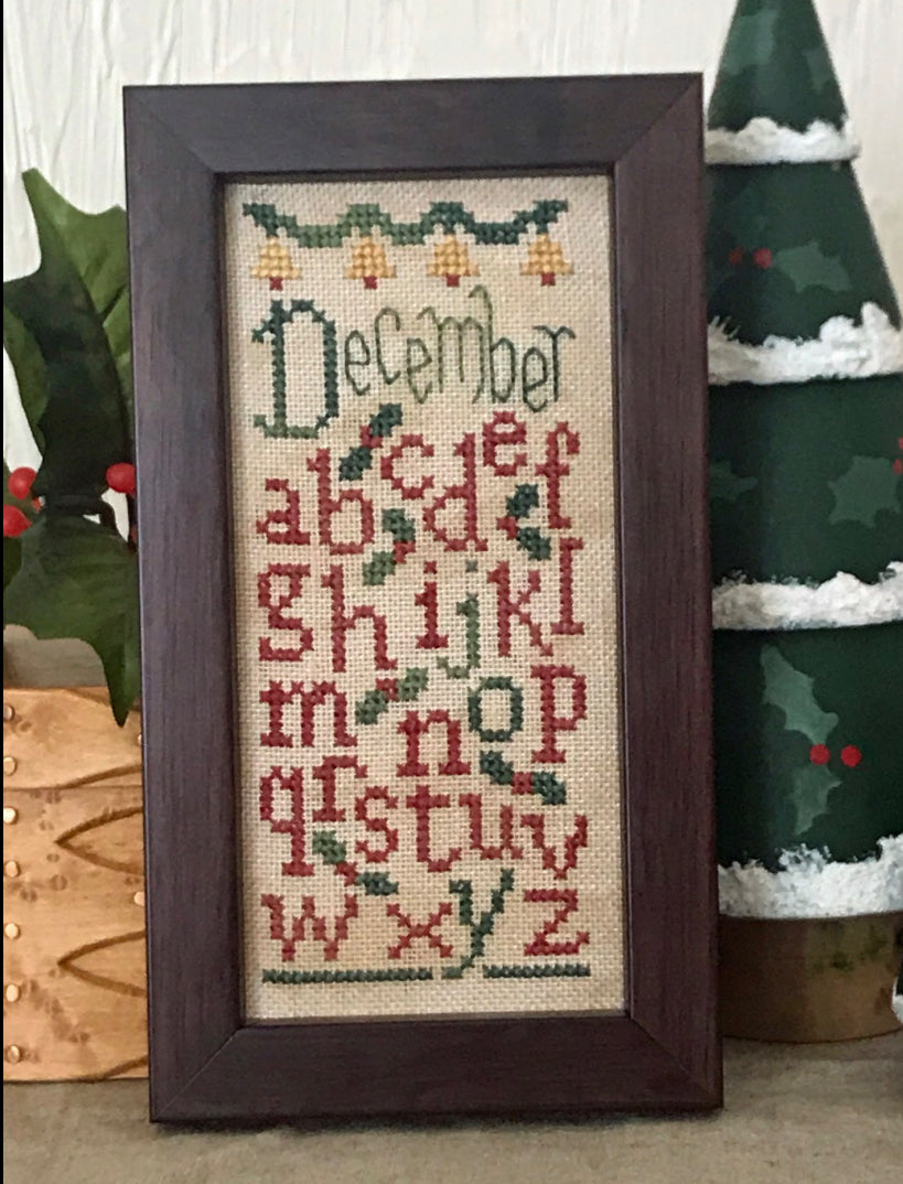 December Mini Sampler by From the Heart - NeedleArt by Wendy