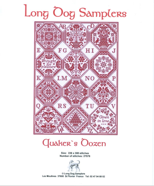 Quaker’s Dozen by Long Dog Samplers