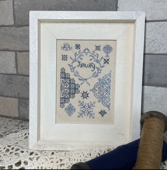 January Quaker by From the Heart - NeedleArt by Wendy