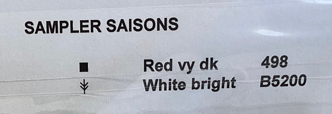 Sampler saisons by Anagram diffusion