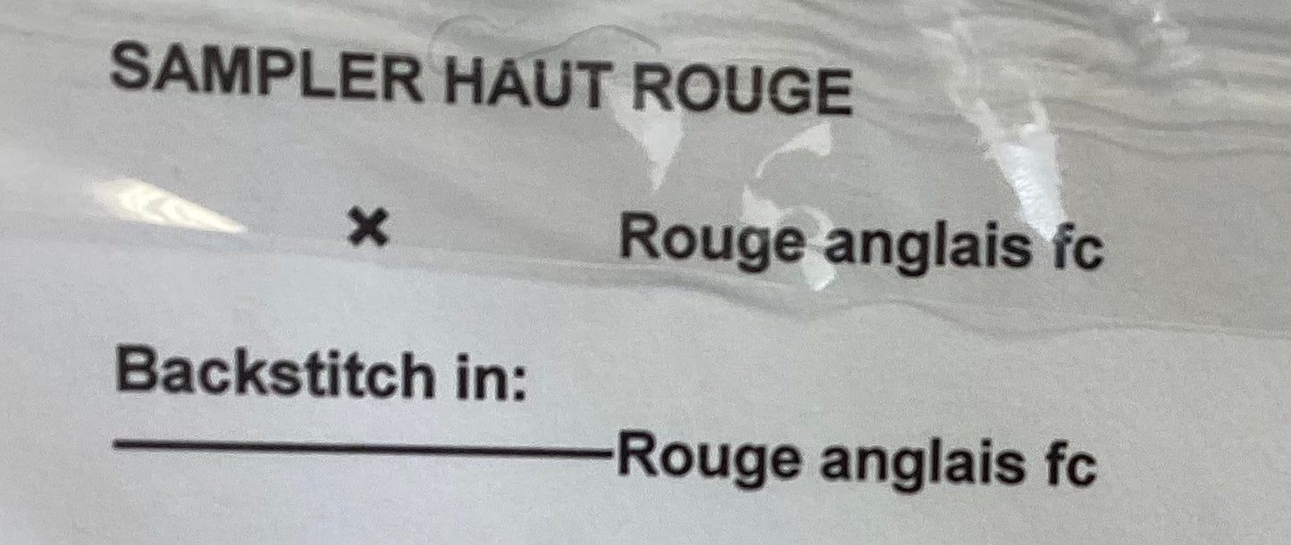 Sampler Rouge by Anagram diffusion