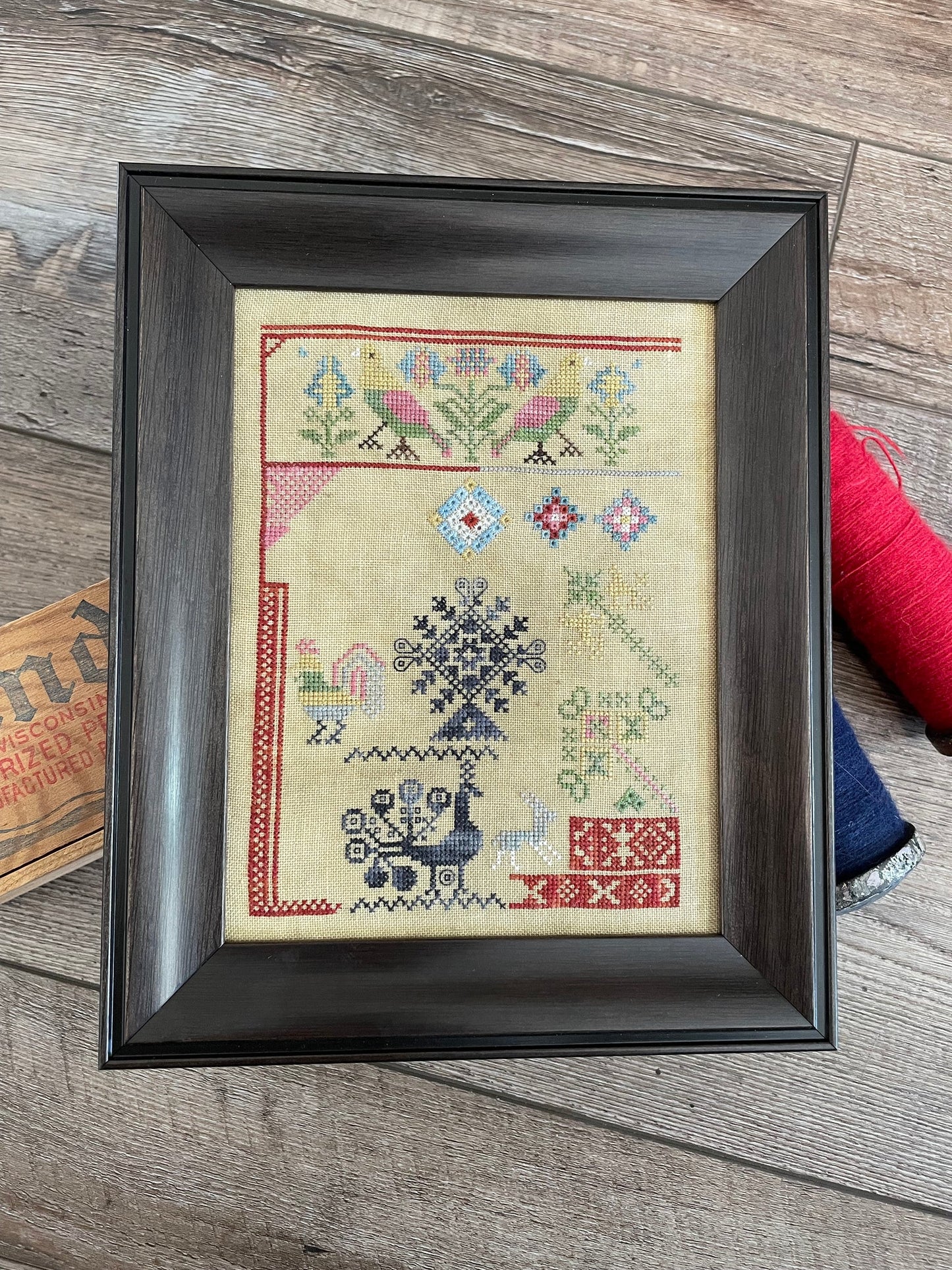 Dutch Mini Sampler by From the Heart - NeedleArt by Wendy