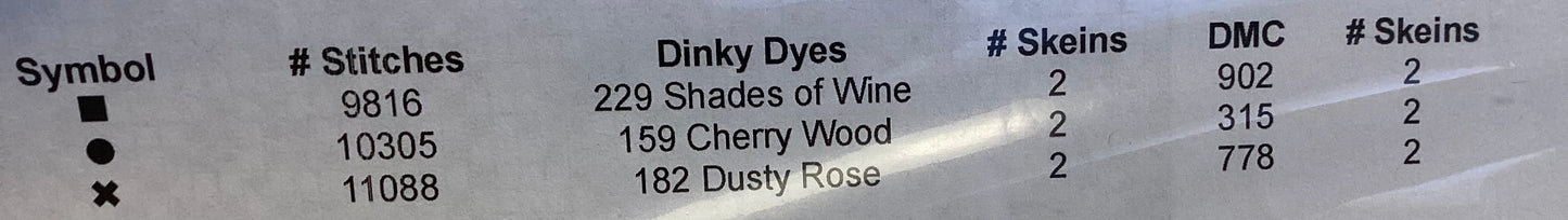 Shades of Wine by Northern Expressions Needlework