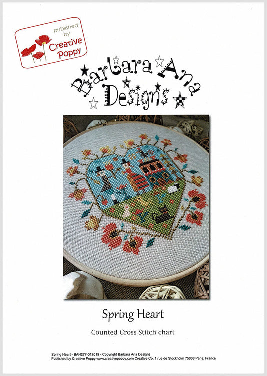 Spring Heart by Barbara Ana Designs
