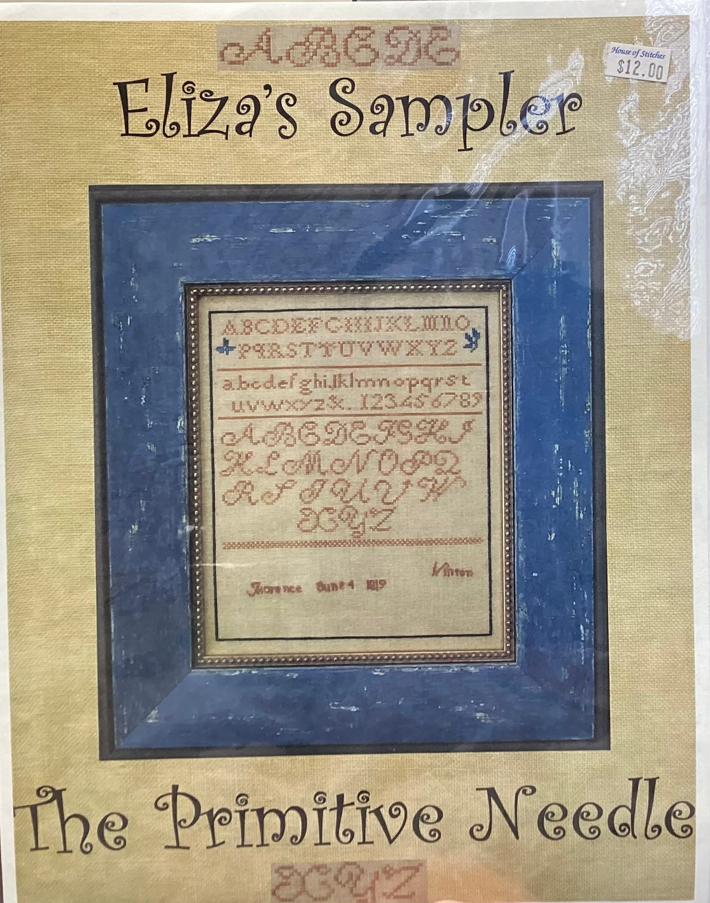 Eliza’s Sampler by The Primitive Needle