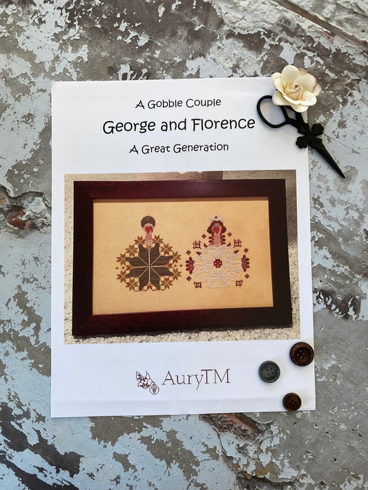 A Gobble Couple: George and Florence  A Great Generation by AuryTM
