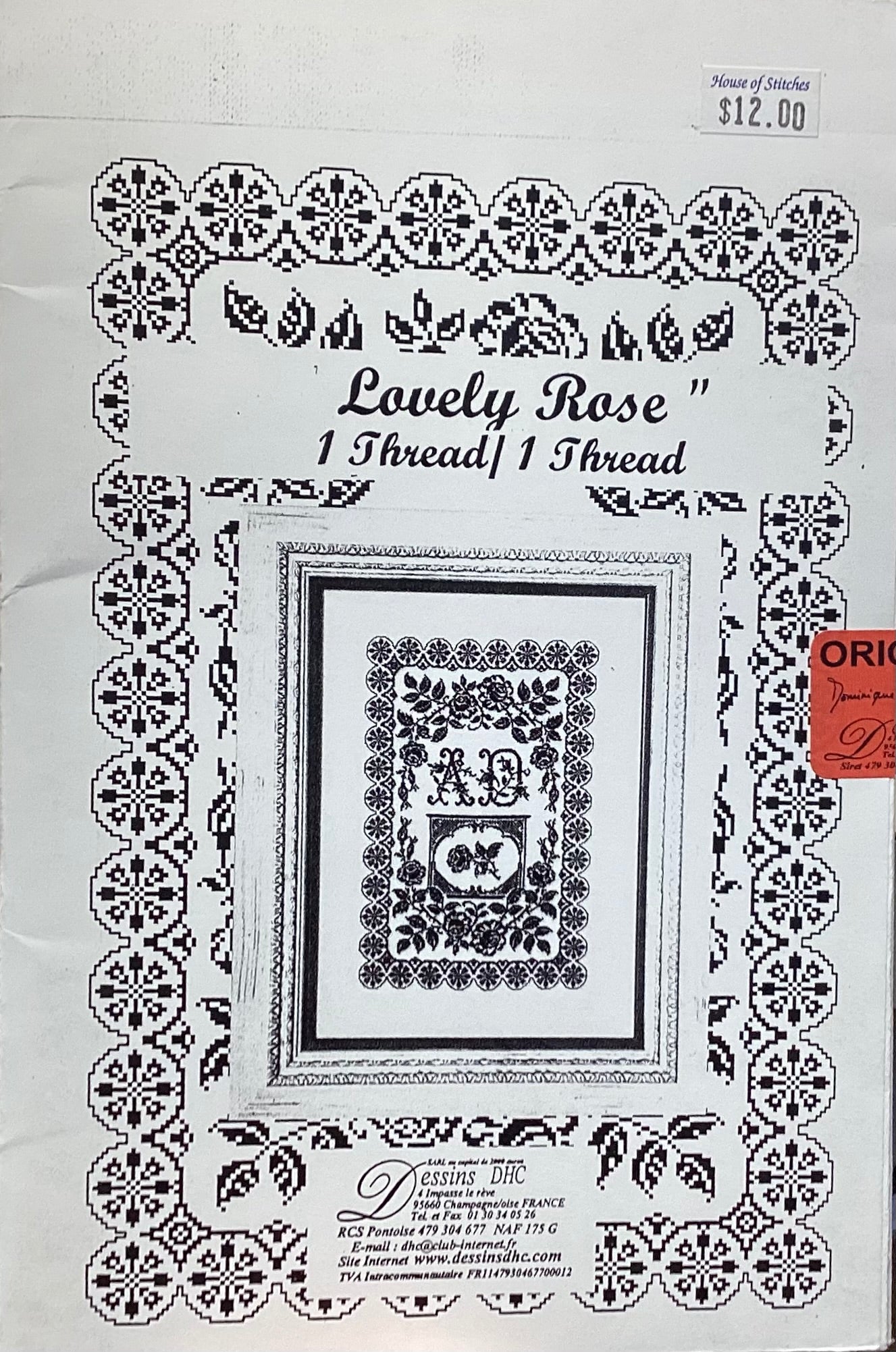 Lovely Rose by Dessins DHC