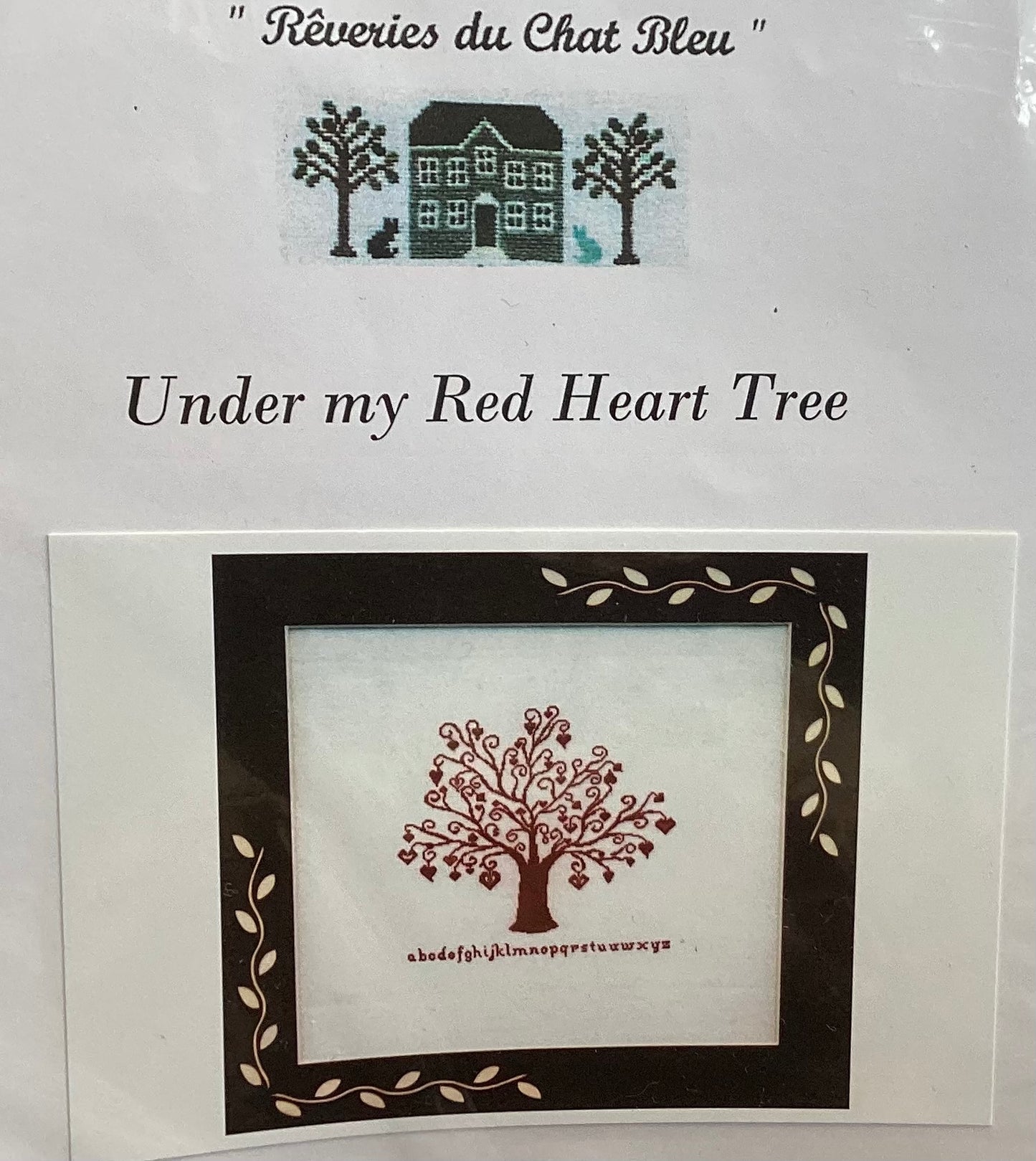 Under my Red Heart Tree by Dessins DHC