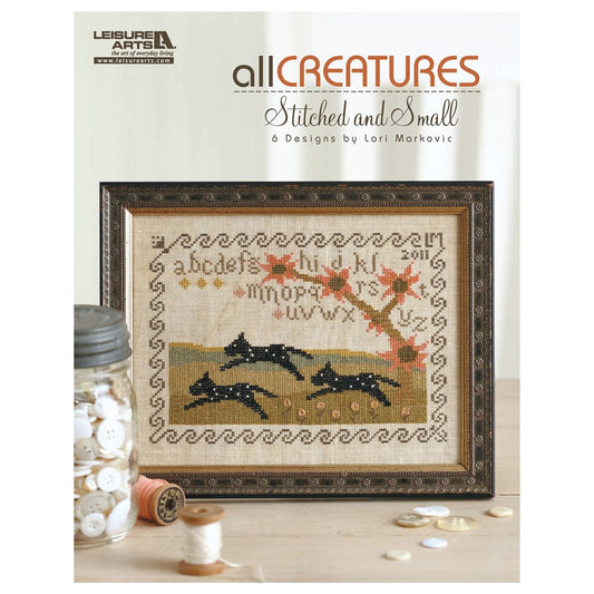 All Ceatures Stitched and Small by Leisure Arts