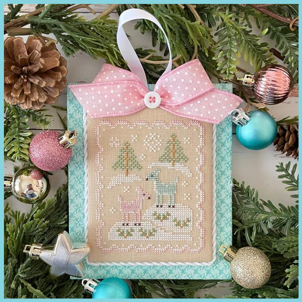 Christmas Deer by County Cottage Needleworks