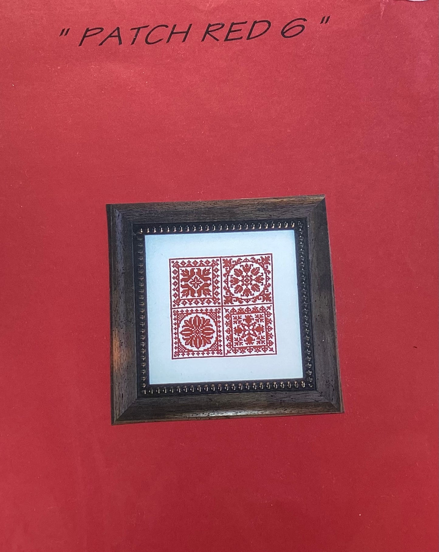 Patch Red 6 by Dessins DHC