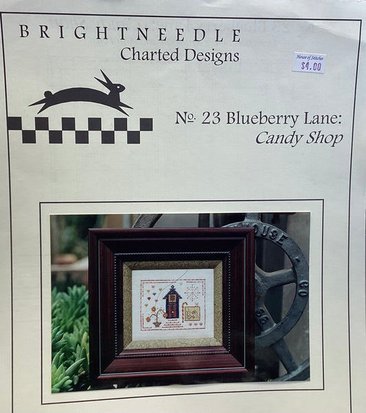 No. 23 Blueberry Lane: Candy Shop by Brightneedle Charted Designs