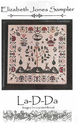 Elizabeth Jones Sampler by La-D-Da