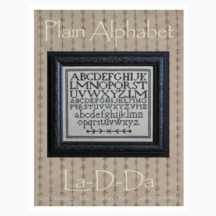 Plain Alphabet by La-D-Da