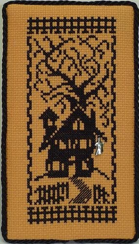 Halloween Silhouette- Haunted House by Handblessings