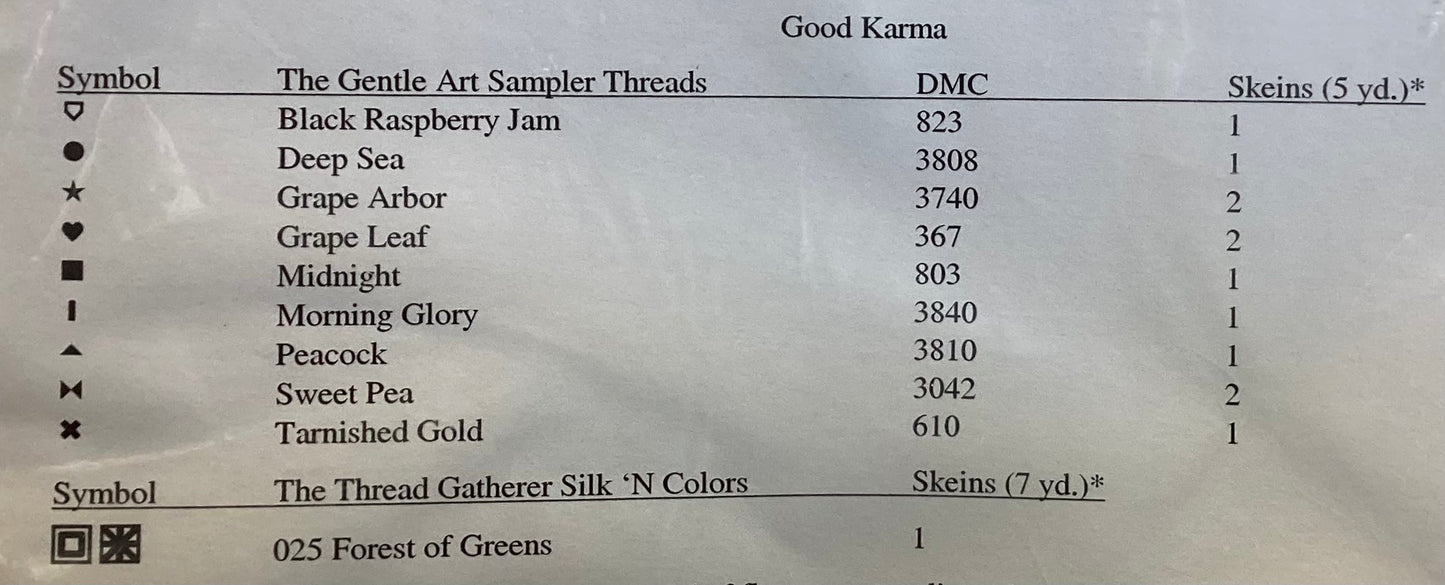 Good Karma by Blue Ribbon Designs