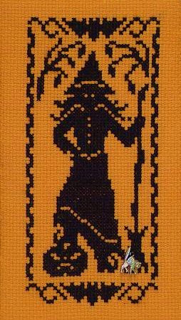 Halloween Silhouette- Witch by Handblessings