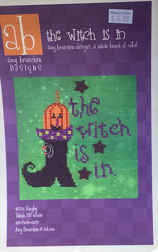 The Witch is in by Amy Bruecken Designs