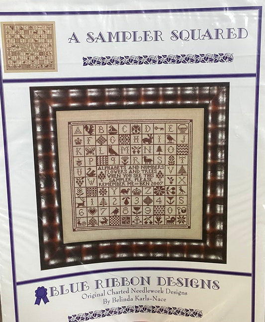 A Sampler Squared by Blue Ribbon Designs