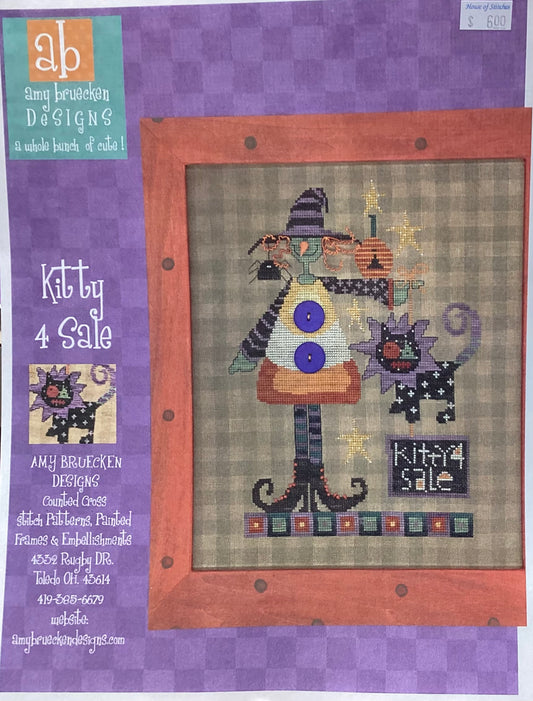 Kitty 4 Sale by Amy Bruecken Designs