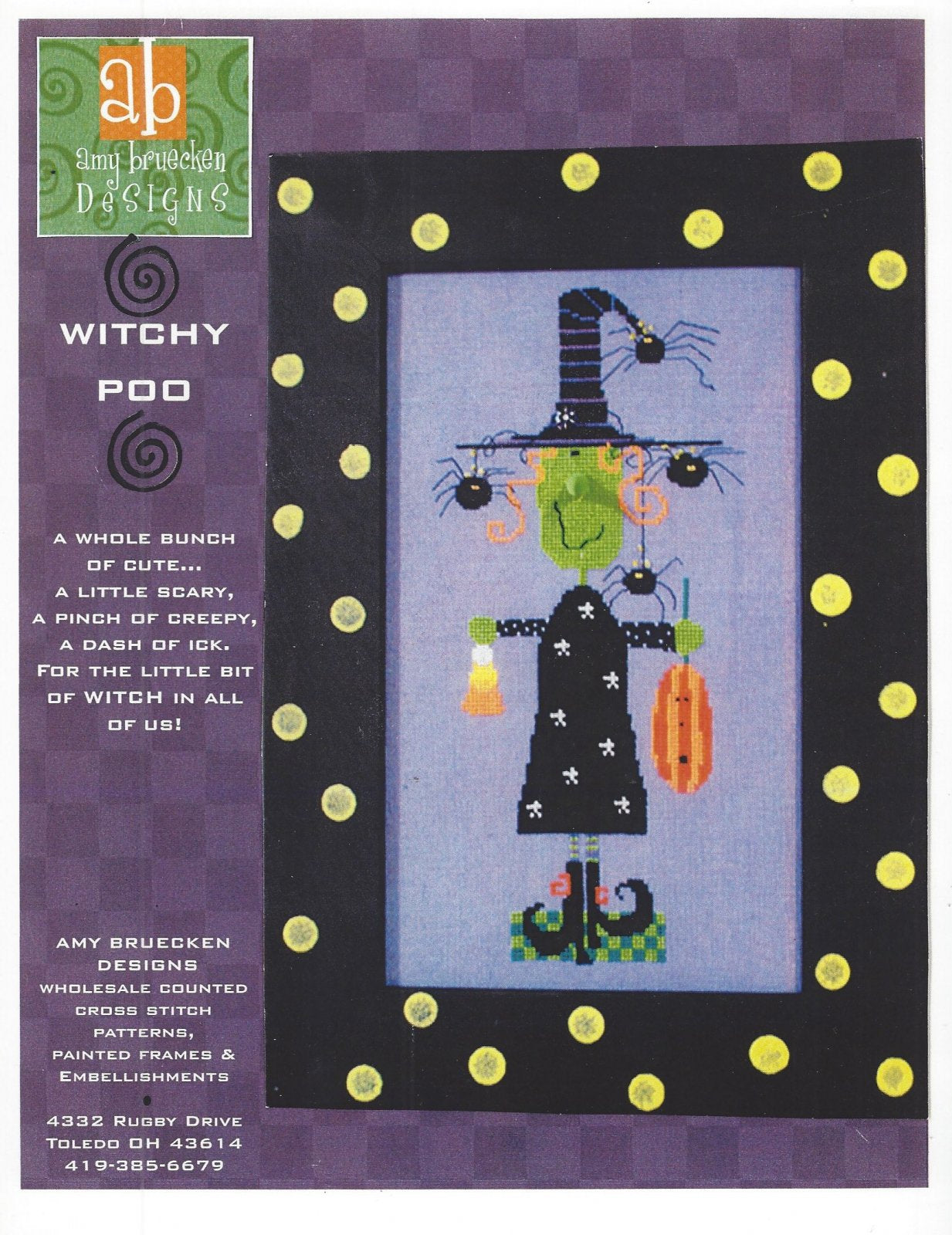 Witchy Poo by Amy Bruecken Designs