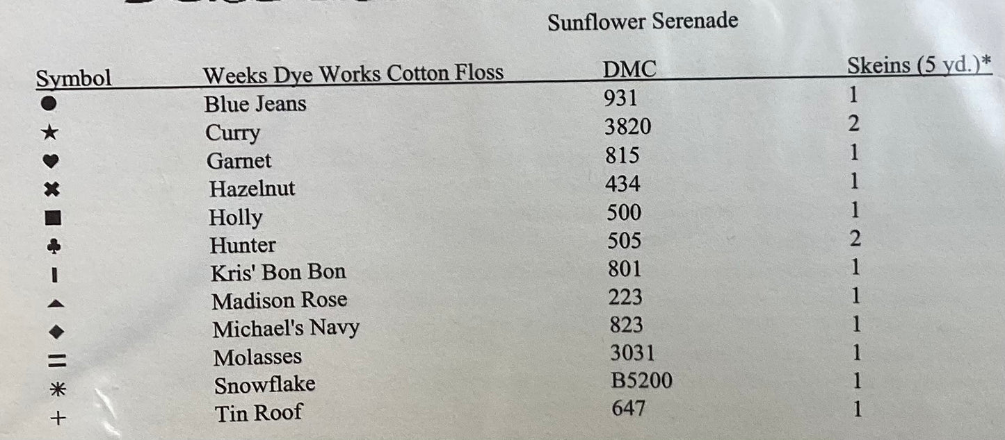 Sunflower Serenade by Blue Ribbon Designs