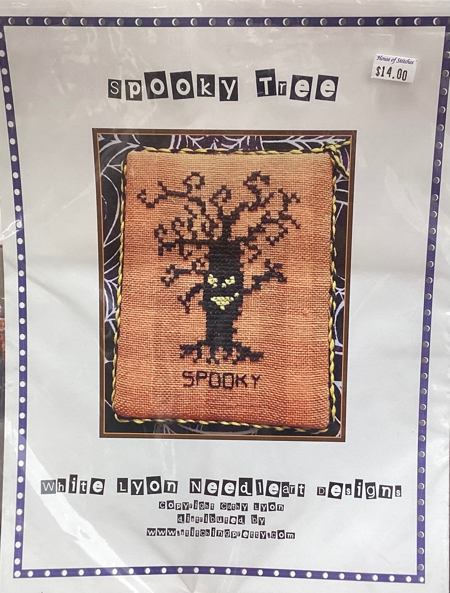 Spooky Tree by White Lyon Needleart Dessigns
