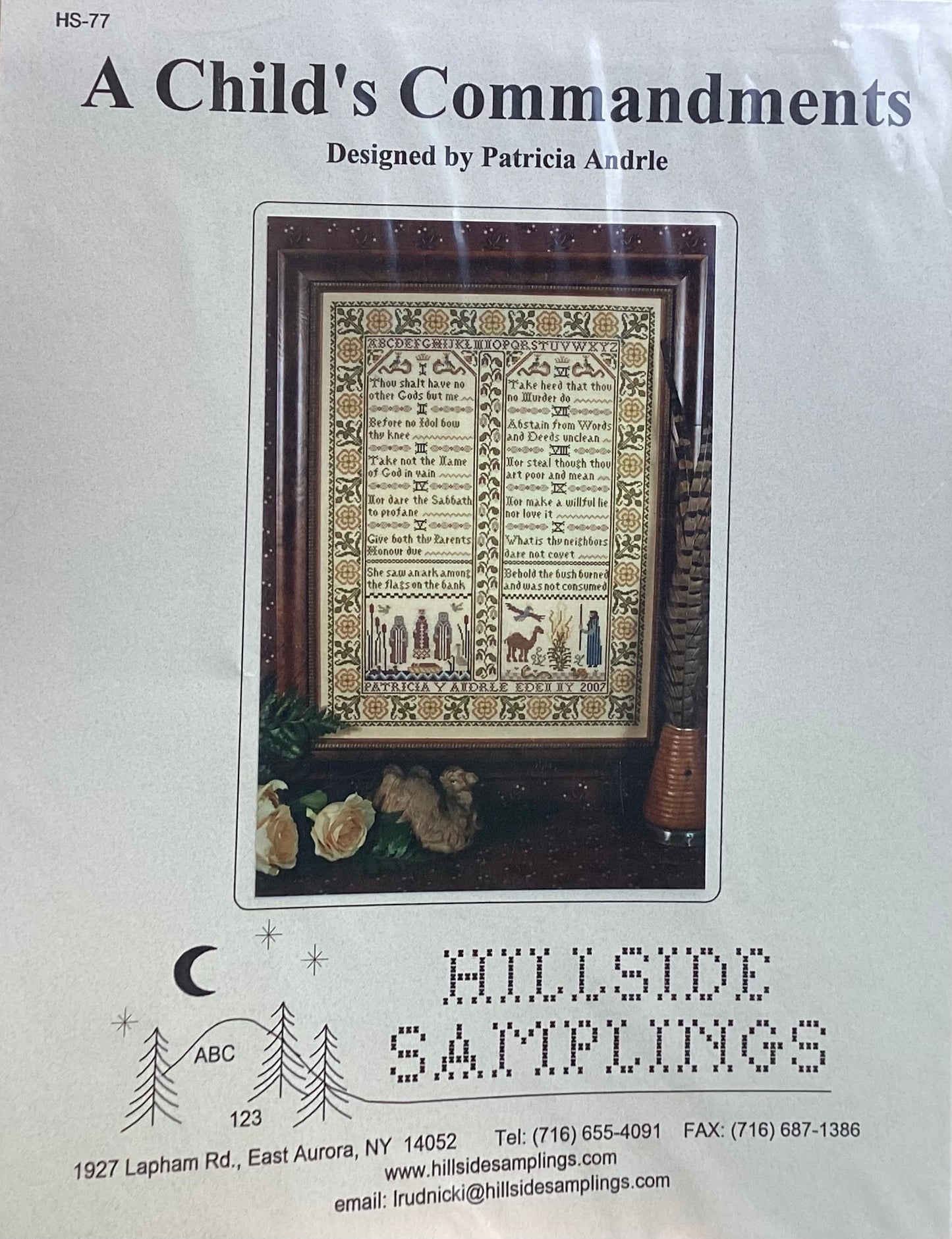 A Child’s Commandments by Hillside Samplings