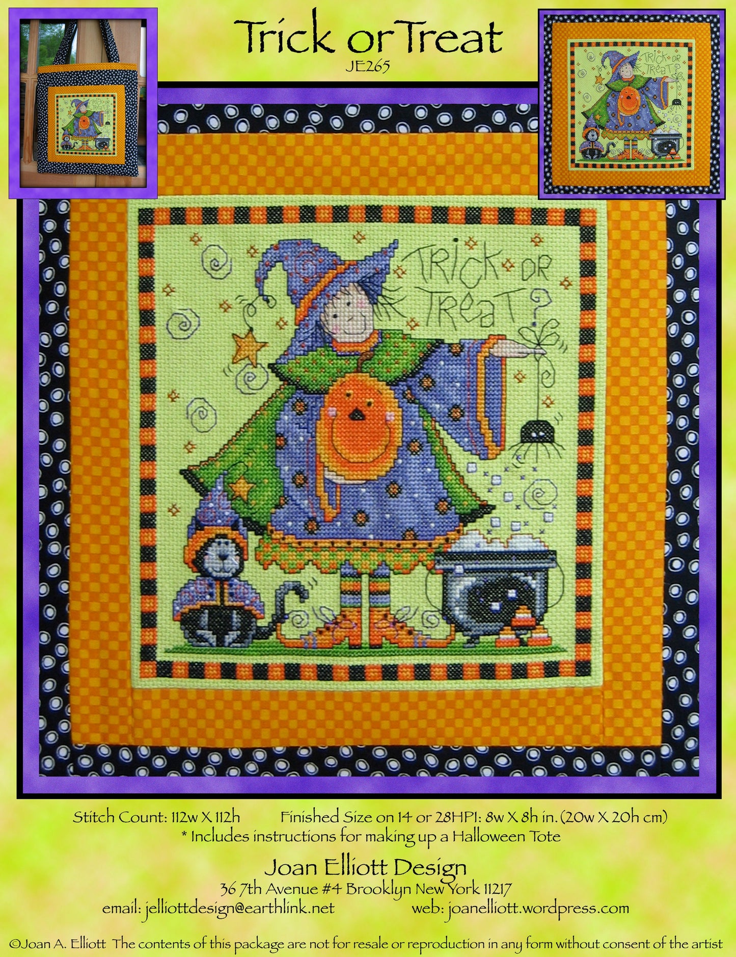 Trick or Treat by Joan Elliott Design