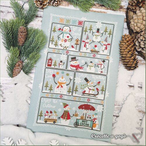 Snowman’s Life by Crocette a Gogò