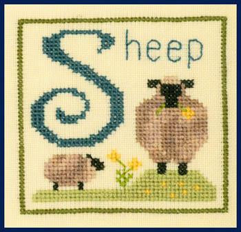 S is for Sheep by Elizabeth’s Needlework Designs