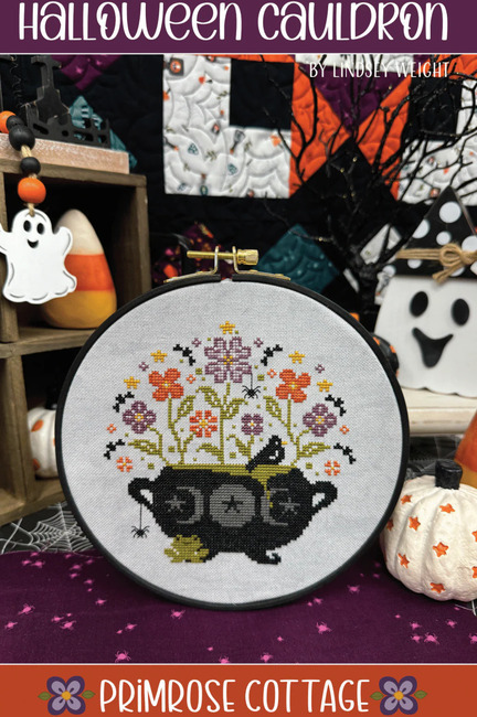 Halloween Cauldron by Primrose Cottage