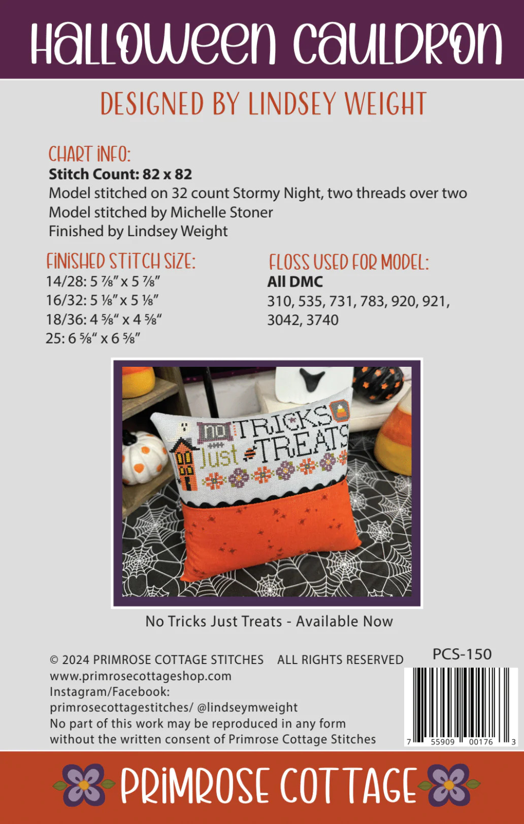 Halloween Cauldron by Primrose Cottage