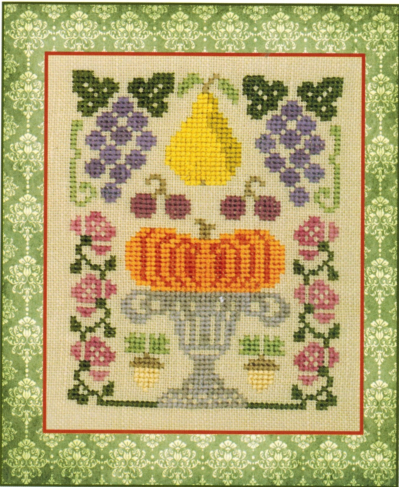 Simple Samplers: Harvest Time by Elizabeth’s Needlework Designs