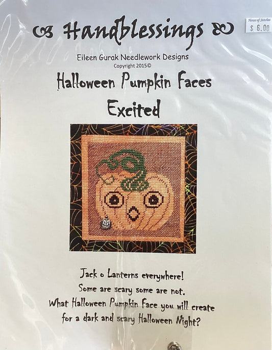Halloween Pumpkin Faces: Excited by Handblessings