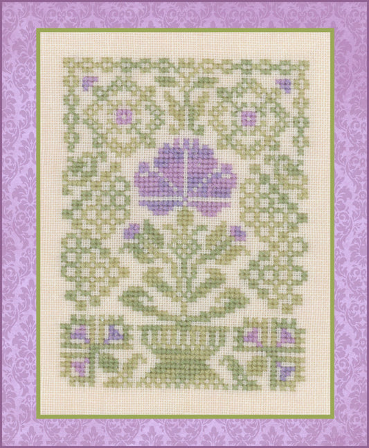 Simple Samplers: Easter Flower by Elizabeth’s Needlework Designs