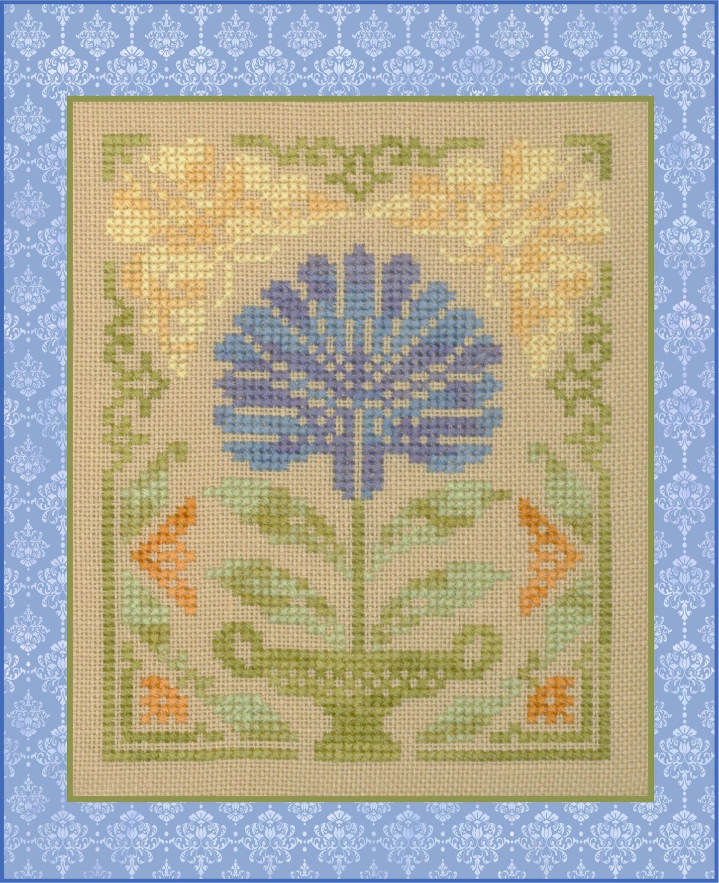 Simple Samplers: Summertime by Elizabeth’s Needlework Designs