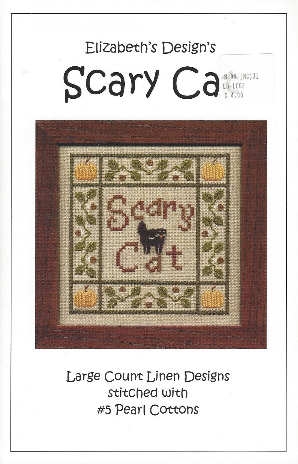 Scary Cat by Elizabeth’s Needlework Designs