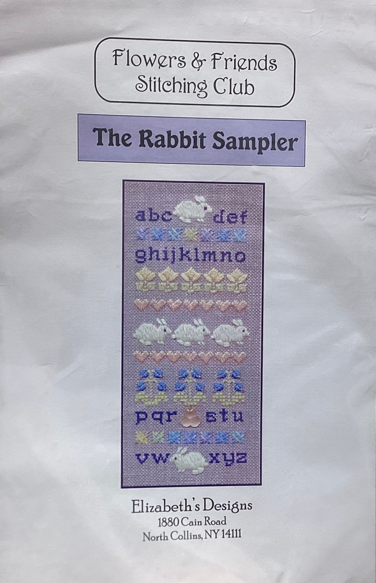 Flowers & Friends Stitching Club by Elizabeth’s Needlework Designs