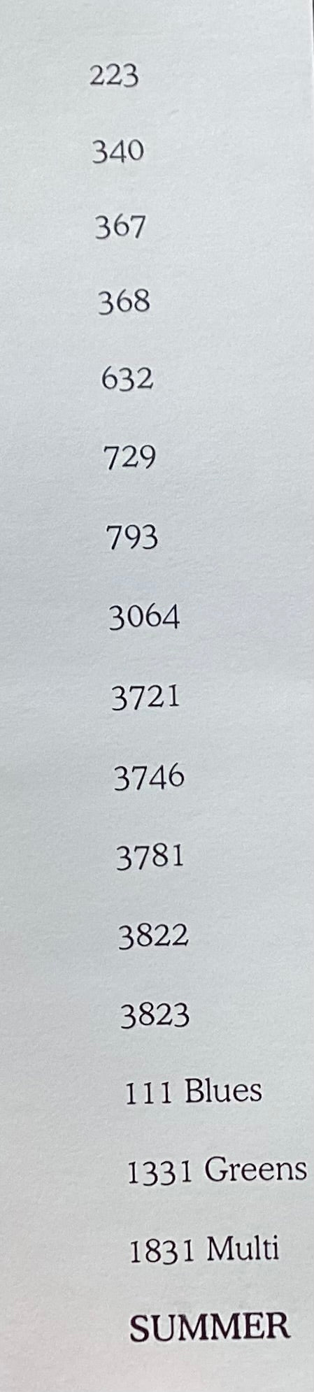 Four Seasons Stitching Club: Summer by Elizabeth’s Needlework Designs